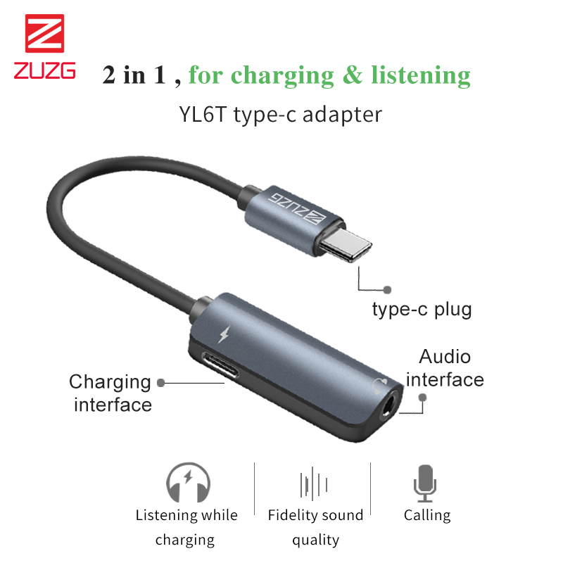 ZC-YL6T type-c turn 3.5mm